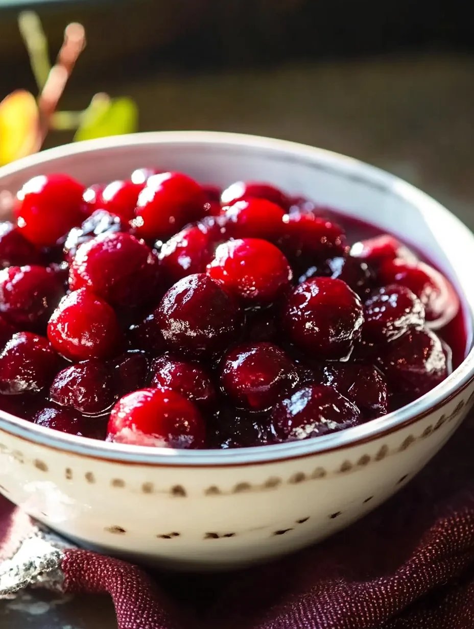 Homemade Cranberry Sauce