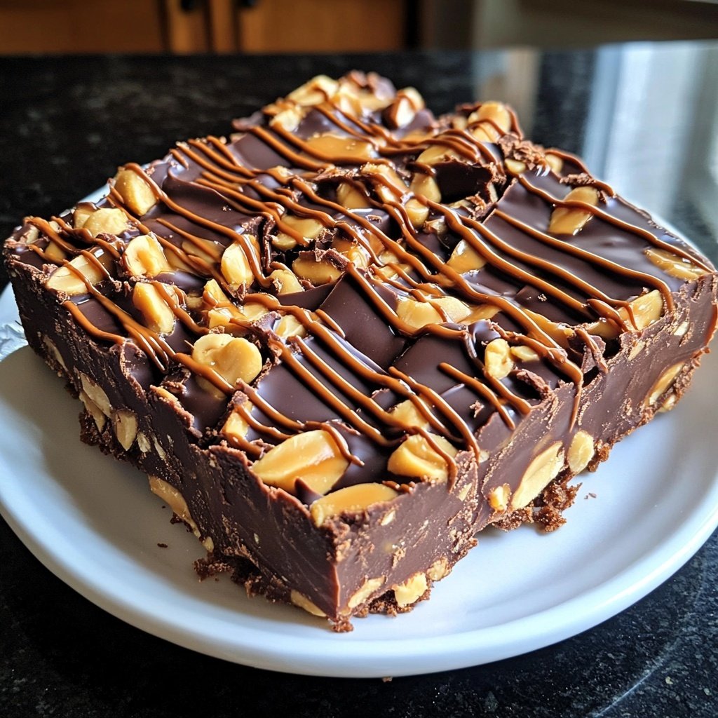 Snickers Fudge Recipe