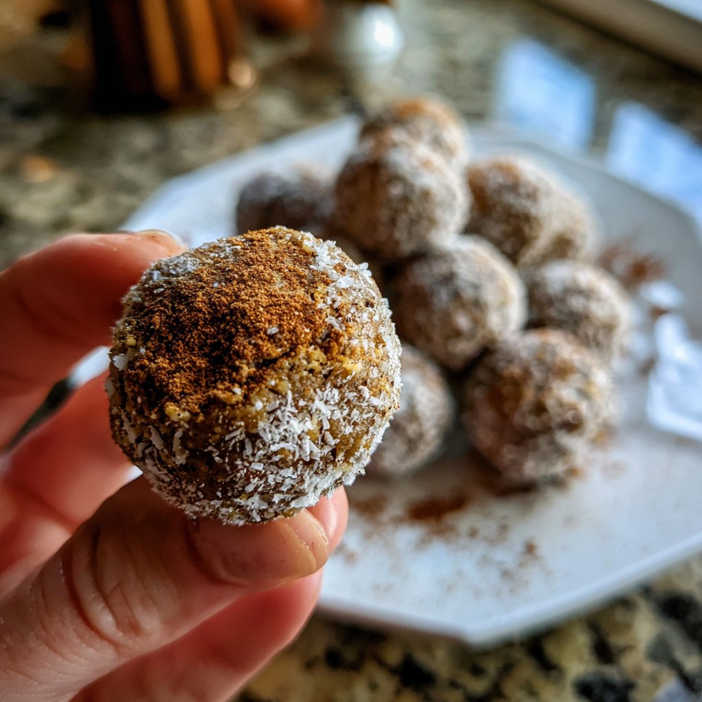 Protein Balls with Pumpkin Spice