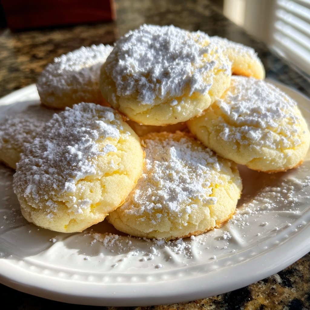 Soft Limoncello Sugar Cookies