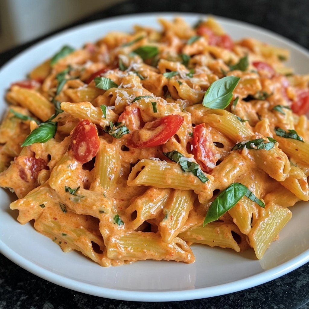Easy One Pot Creamy Tomato Pasta