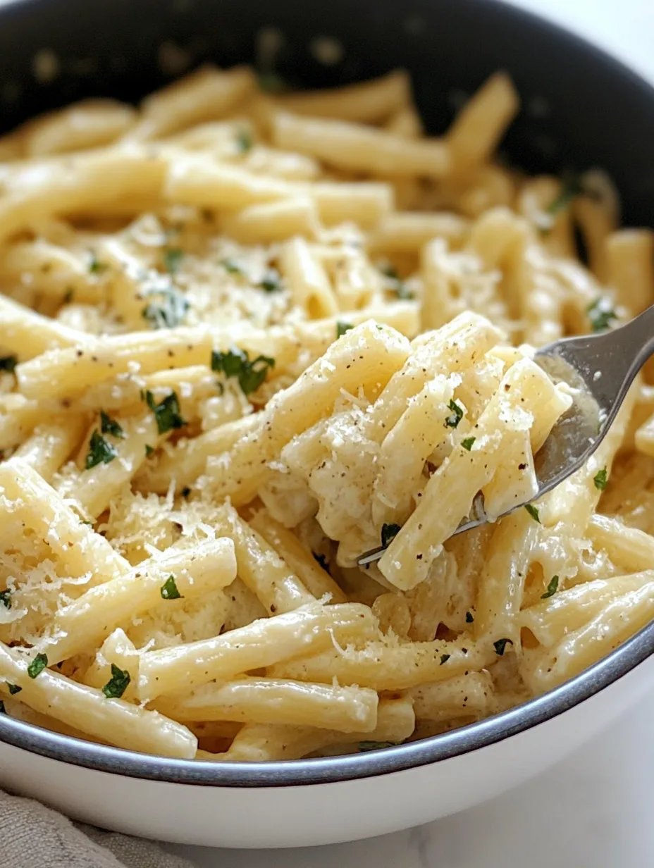 Creamy Garlic Pasta