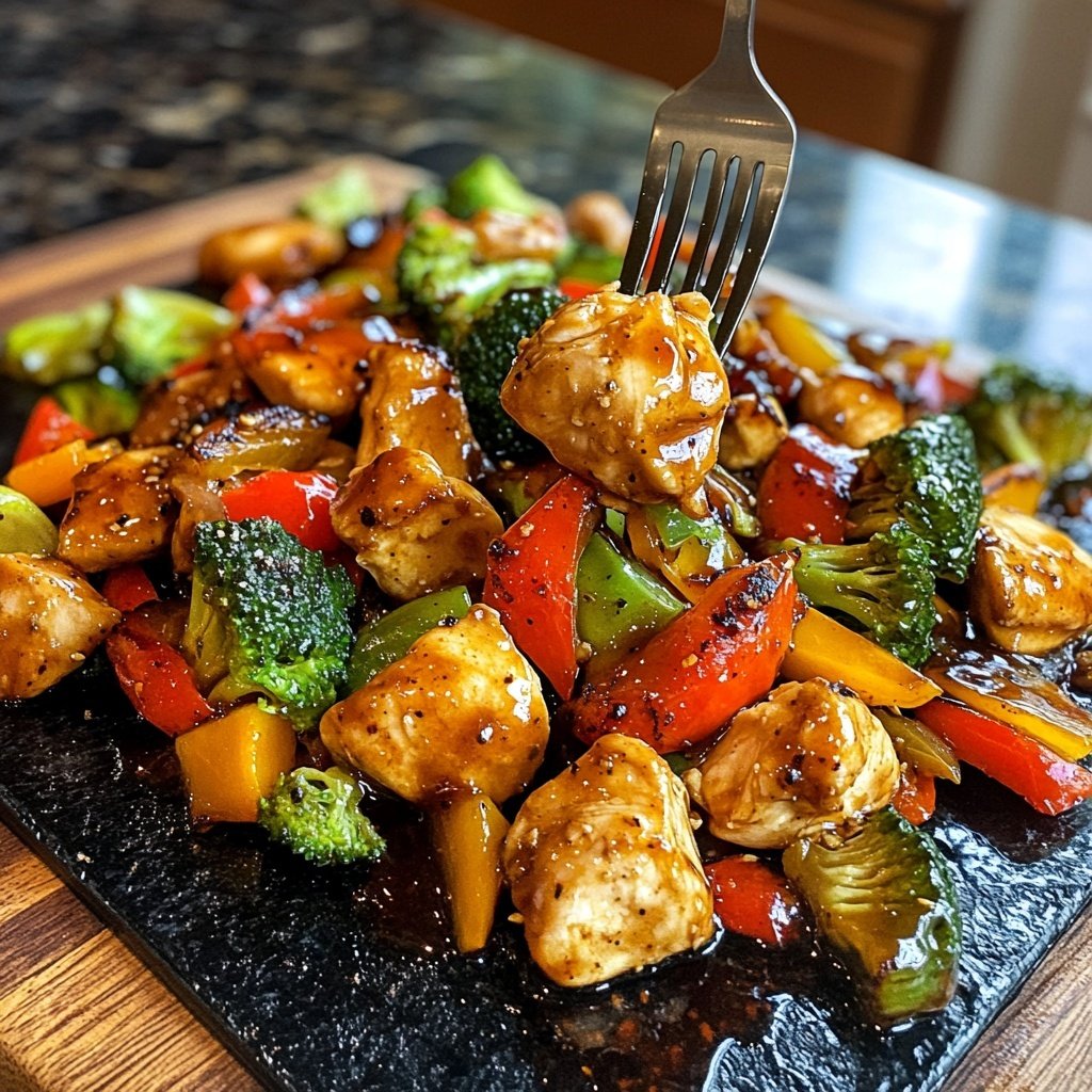 High Protein Chicken Stir Fry