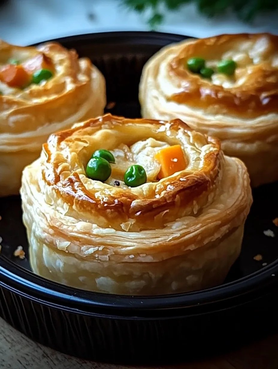 Irresistible Mini Chicken Pot Pies