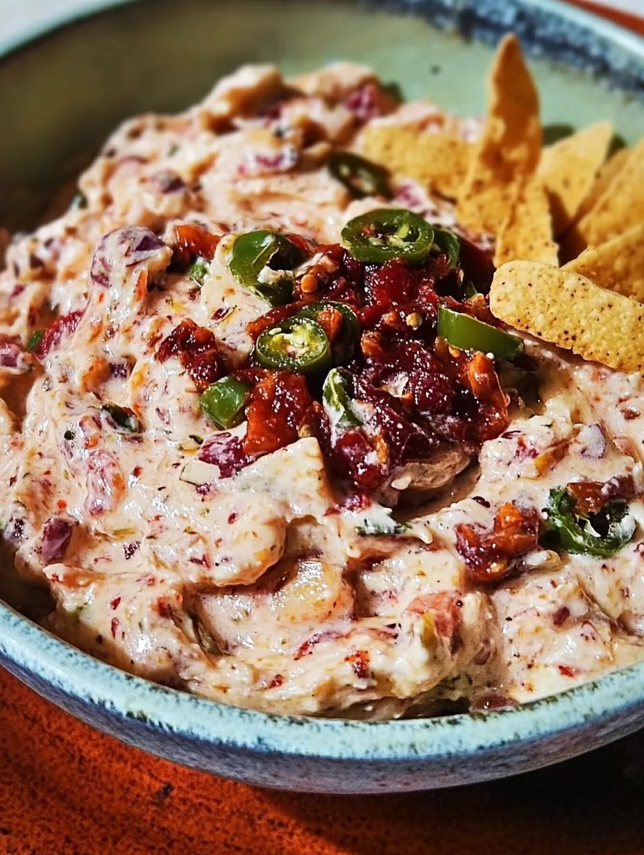 Creamy Jalapeno Cranberry Dip
