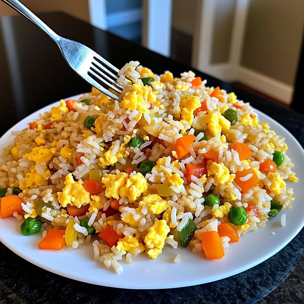 Easy Egg Fried Rice Just Like Chinese Takeout