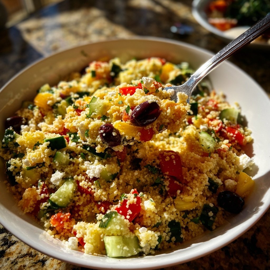 Mediterranean Couscous Salad