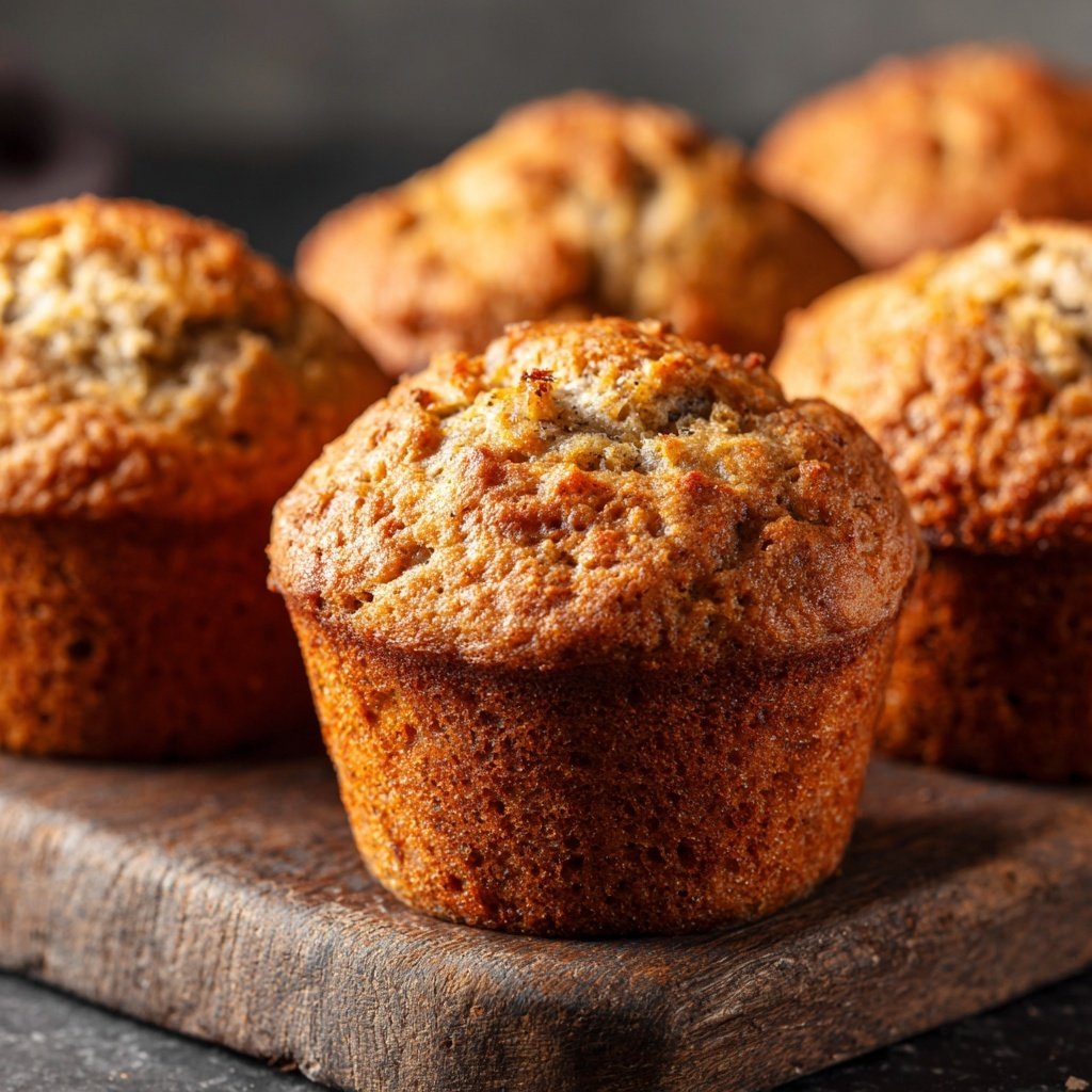 Healthy Muffins With Banana And Cinnamon